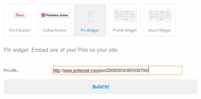 Socializa tu Página Web Botones, plugins y widgets oficiales de Pinterest widget embed pin
