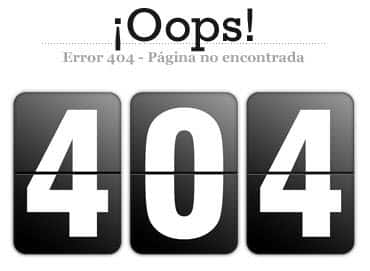 SEO avanzado para WordPress: Estructura Web (Categorías, URLs y Enlaces) error 404