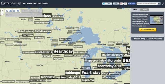 mejores herramientas encontrar analizar hashtags twitter trendsmap