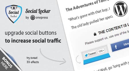 mejores plugins wordpress botones redes sociales social locker for wordpress