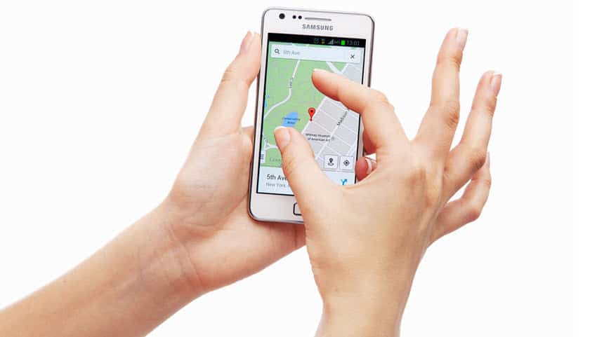 trucos google maps inclinar mapa dos dedos
