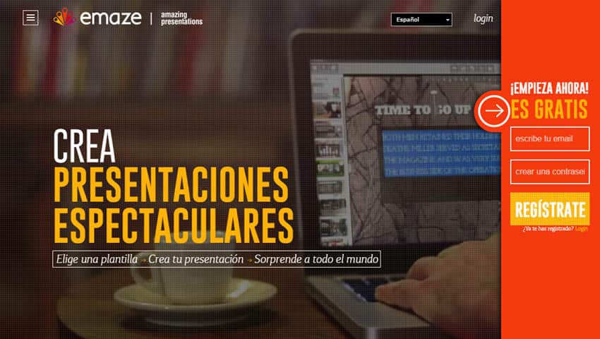 mejores herramientas crear presentaciones online profesionales emaze