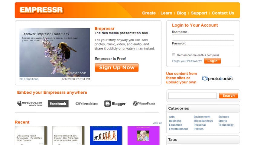 mejores herramientas crear presentaciones online profesionales empressr