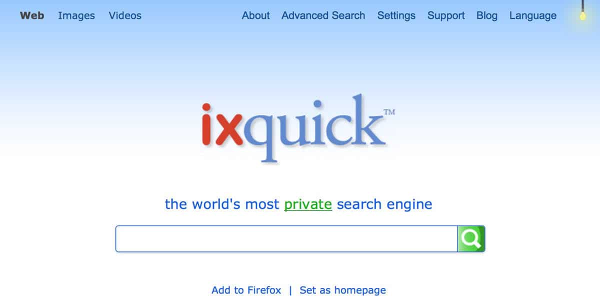 buscadores de internet alternativos google ixquick