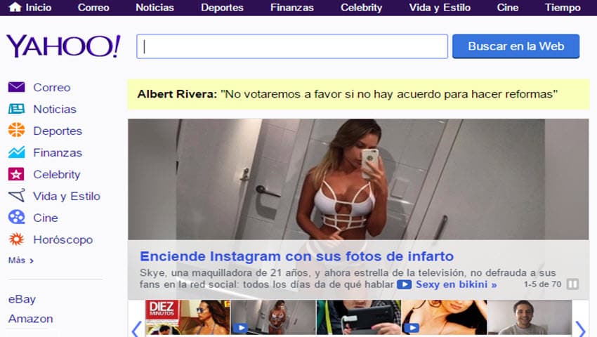 motores de busqueda alternativos yahoo