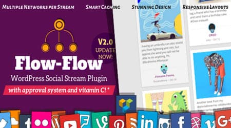 mejores plugins wordpress premium flowflow wordpress social stream plugin