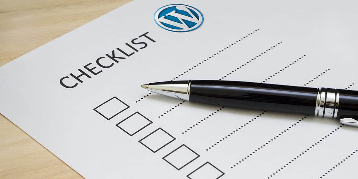 tareas diarias blogger checklist seguridad wordpress