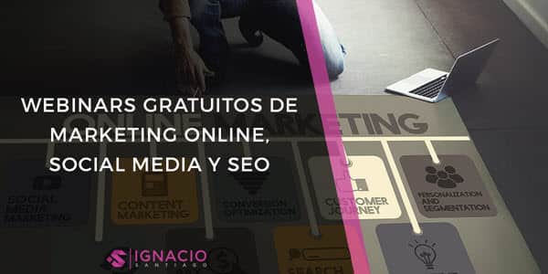 mejores webinars marketing online redes sociales seo