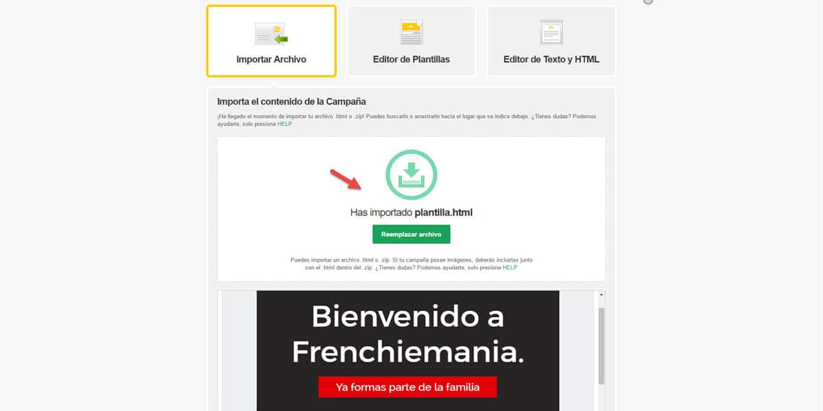 como insertar video email marketing doppler viwomail campaña