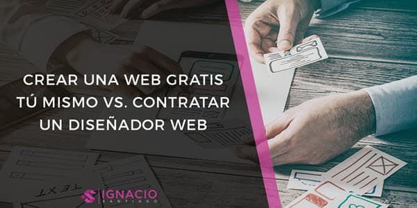 crear pagina web gratis contratar agencia diseñador web