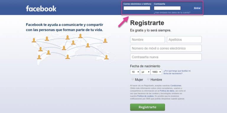 Cómo INICIAR Sesión en Tu Cuenta de FACEBOOK
