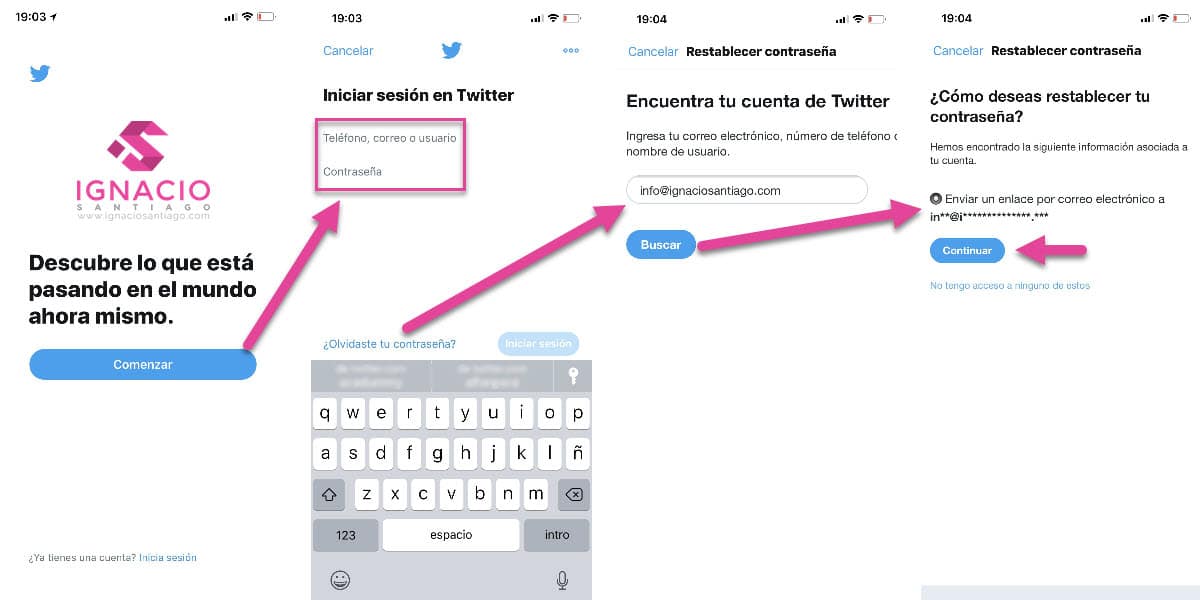Twitter iniciar sesion o registrate