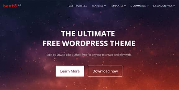 mejores plantillas themes wordpress gratis responsive multiusos bento