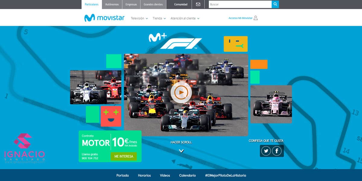 movistar f1 live stream