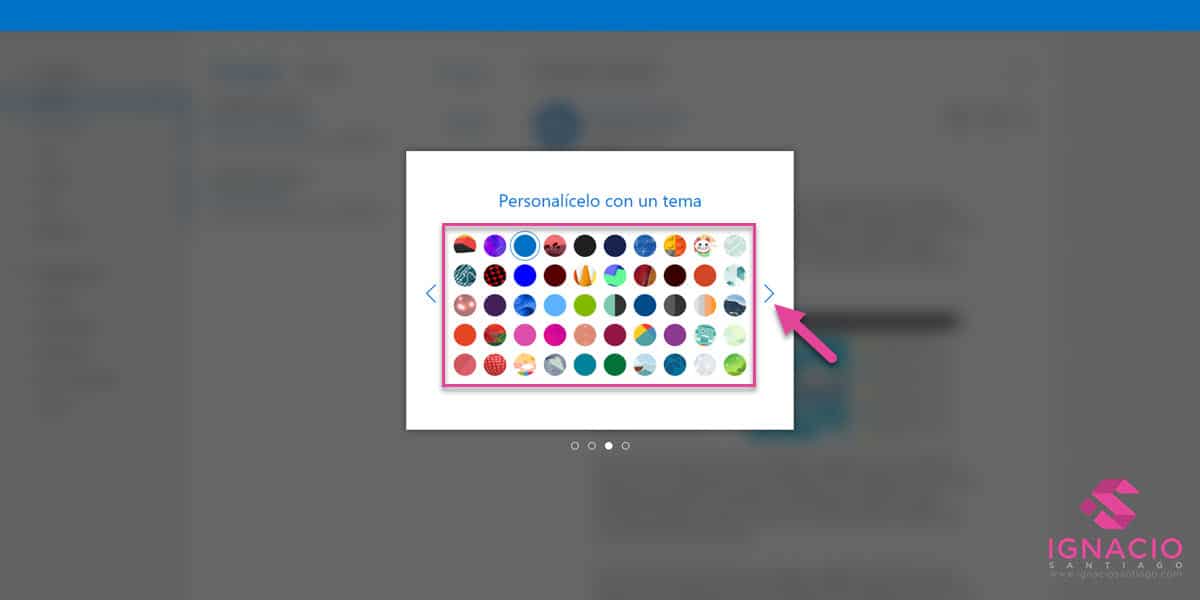 como crear cuenta correo electronico microsoft outlook hotmail español bienvenida configurar tema color