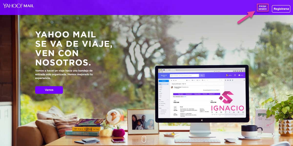 como entrar iniciar sesion cuenta yahoo mail correo yahoo español