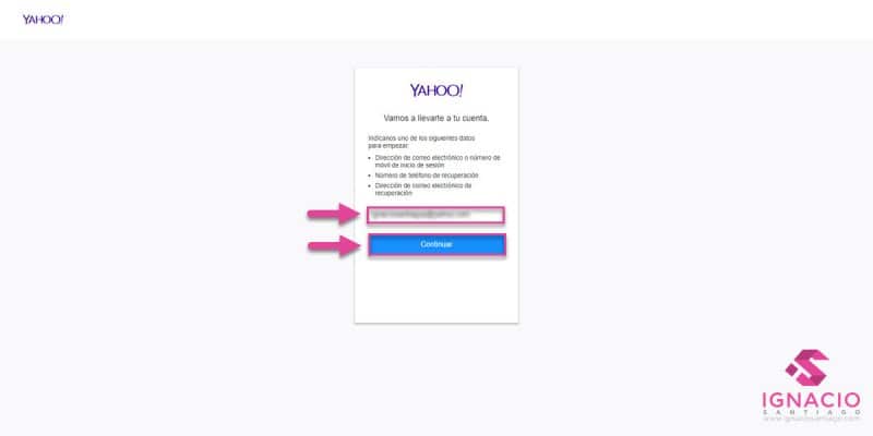 Como Recuperar Mi Cuenta De Yahoo Sin Numero De Telefono
