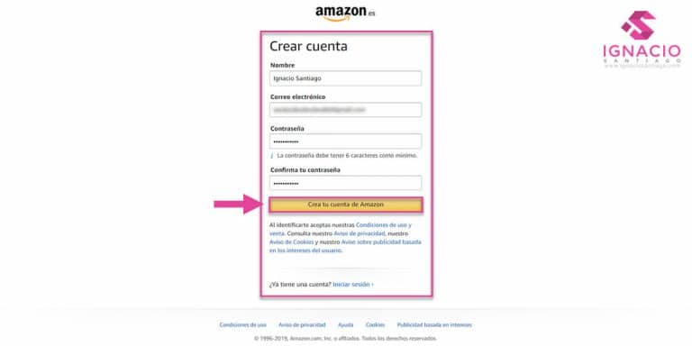Cómo CREAR Una Cuenta en AMAZON [+SERVICIOS]