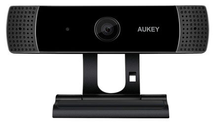 mejor webcam camara web gaming live streaming emitir en directo videollamadas aukey webcam