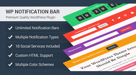 mejores plugins wordpress call to action wp notification bar pro