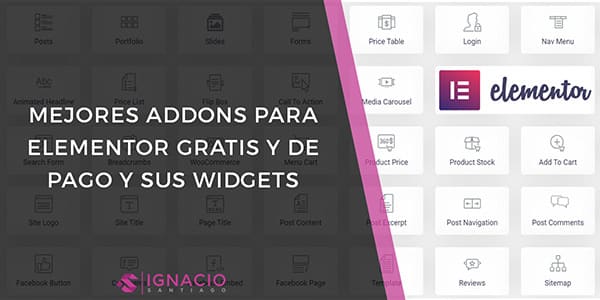 mejores addons elementor widgets gratis premium