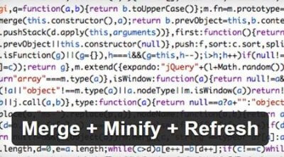 mejores plugins seo wordpress posicionamiento web rendimiento web minificacion merge minify refresh