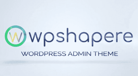 WordPress Admin Theme – WPShapere