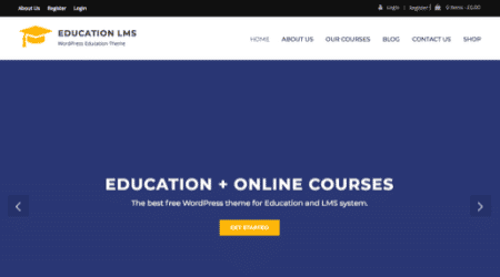 mejores plantillas themes temas gratis wordpress lms formacion cursos online education lms