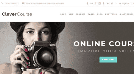 mejores plantillas themes temas wordpress lms formacion cursos online clever course