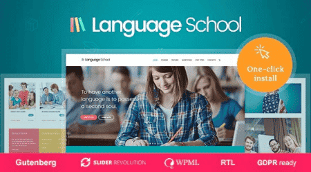 mejores plantillas themes temas wordpress lms formacion cursos online language school