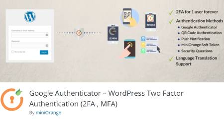 mejores plugins wordpress seguridad google authenticator