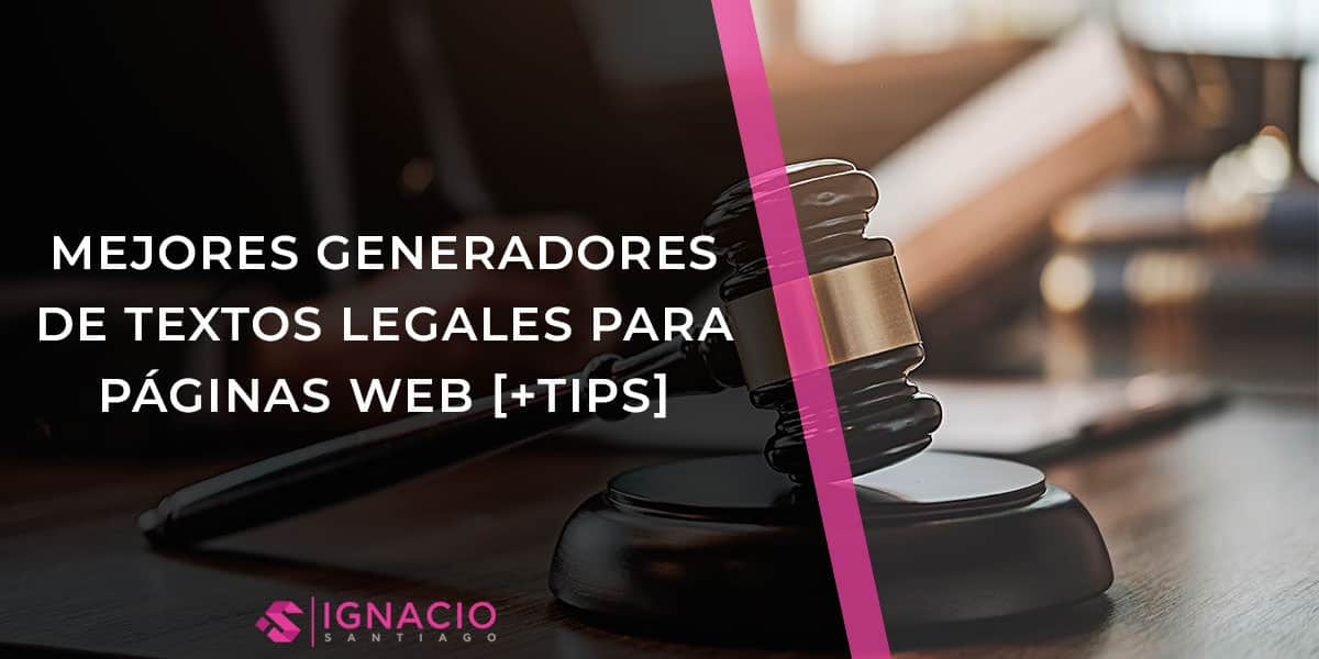 mejores generadores de textos legales web paginas web blogs tiendas online