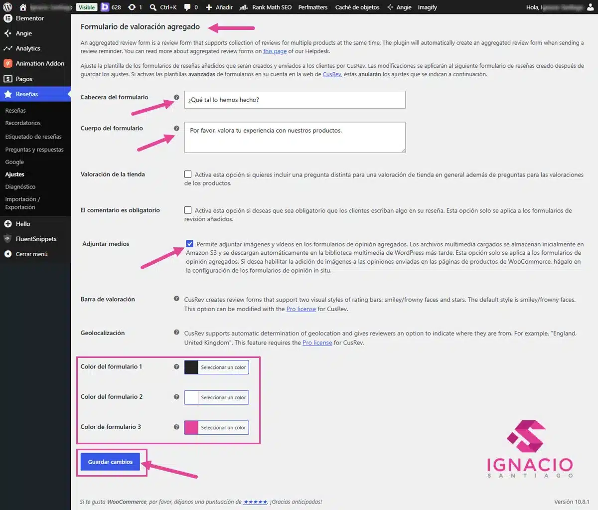 plugin customer reviews for woocommerce paso 5-2